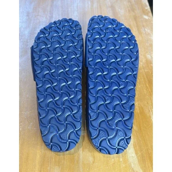 Birkenstock Madrid Eva Navy Slide Sandals EU Size 37 Boho Hippie casual normcore - Picture 10 of 16